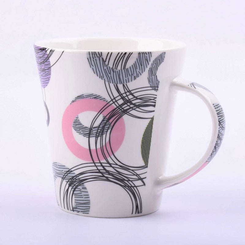 مج قهوة بطبعة مبتكرة بسيطة متعدد الألوان