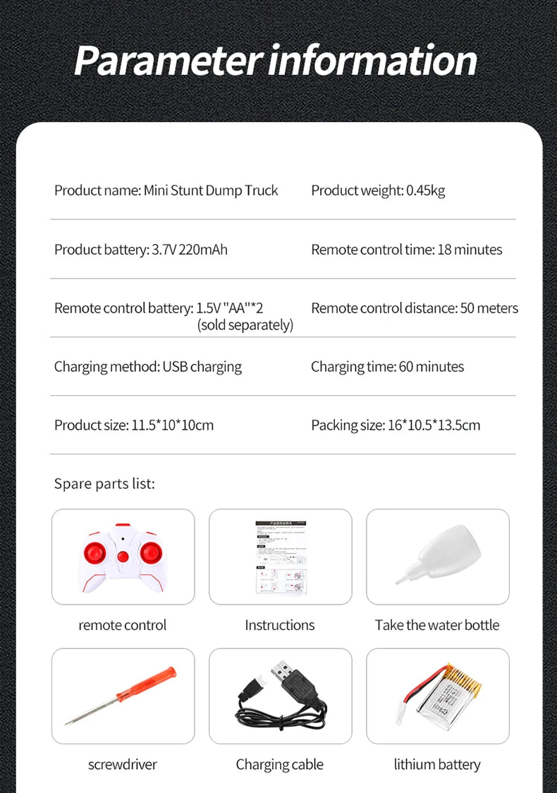 سيارات استعراض صغيرة كهربائية للأطفال مع تحكم عن بُعد، دوران 360°، أضواء ملونة، هدية مثالية للأطفال