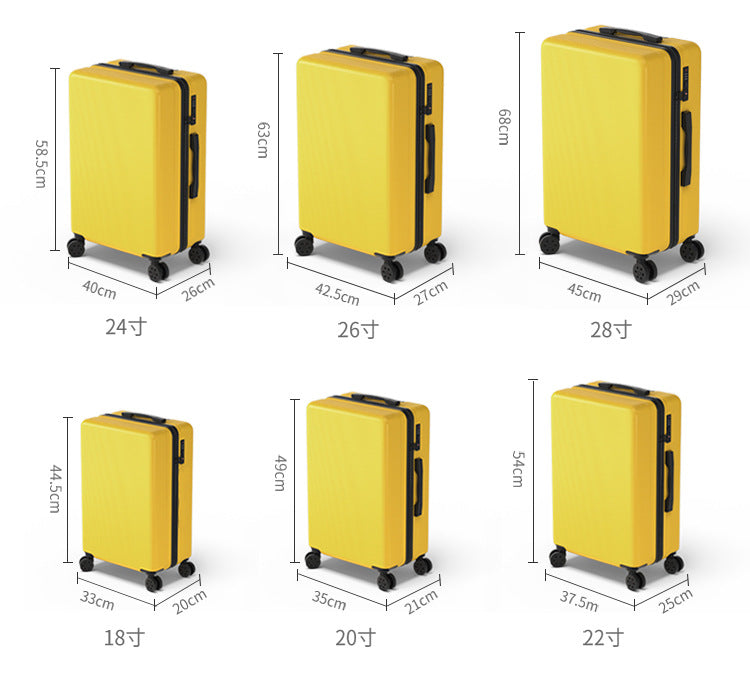 حقيبة سفر بعجلات للرجال والنساء بحجم 18"20"22"24"26"28 بوصة مع شحن مجاني