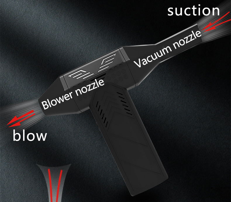 مروحة نفاثة كهربائية ذات سرعة عالية 130000 دورة في الدقيقة مع محرك بدون فرشاة وأداة لتنظيف الهواء المحمولة