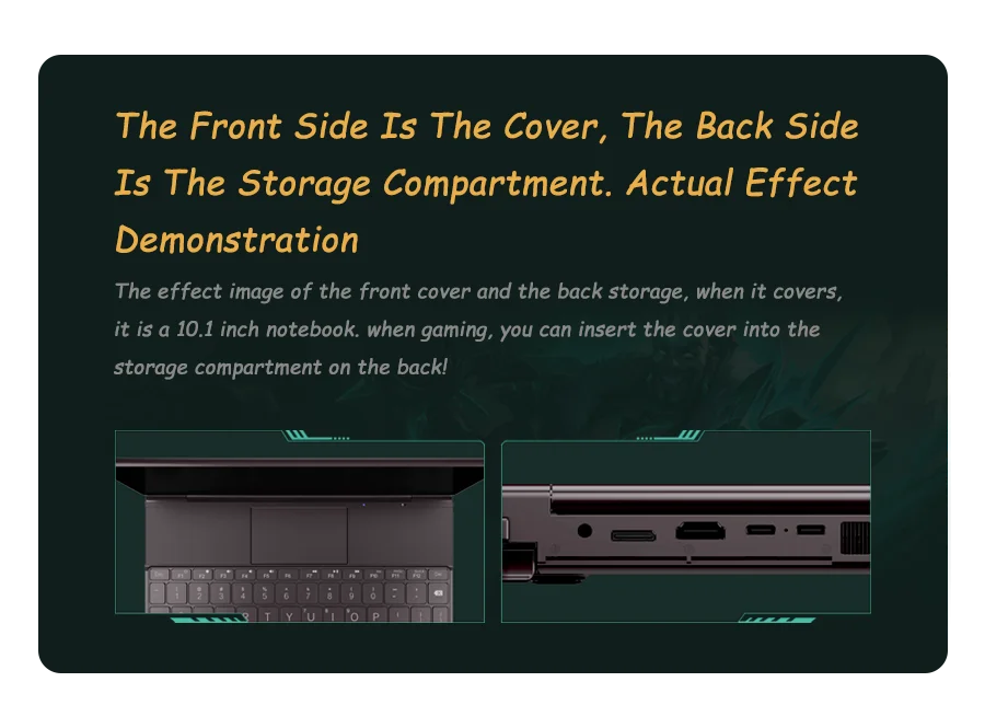 جهاز كمبيوتر محمول للألعاب GPD WIN Max 2 2024 بمعالج AMD Ryzen، ذاكرة RAM 32 جيجابايت، وسعة تخزين SSD تصل إلى 2 تيرابايت