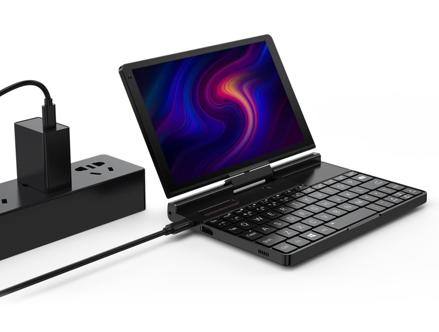 جهاز كمبيوتر محمول ميني GPD Pocket 3 بحجم 8 إنش بمعالج Intel Core i7 1195G7 وذاكرة 16GB/1TB وPentium 7505 وذاكرة 16GB/512GB مع إمكانيات كاملة ووصلات WIFI