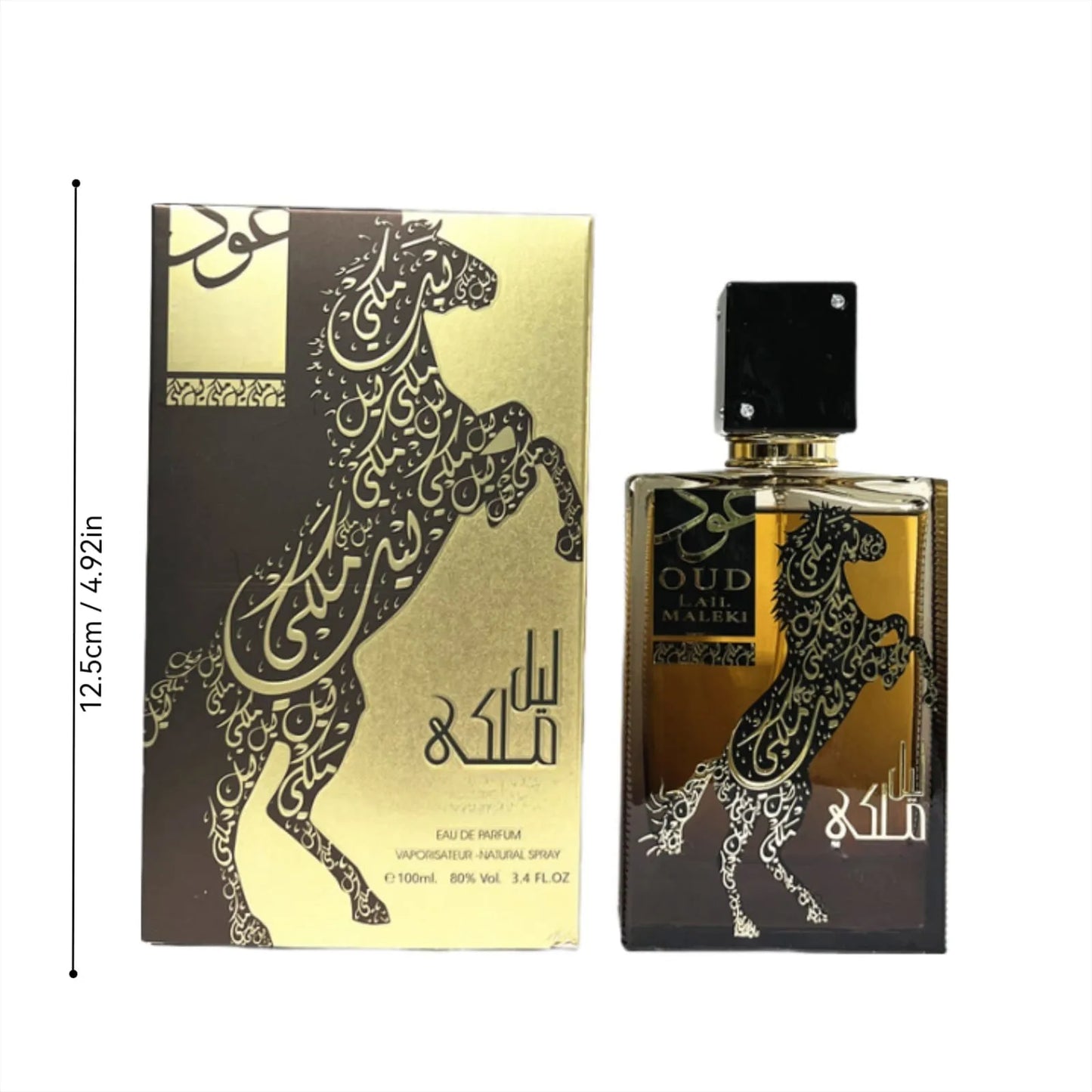 عطر جلوس الأسود للرجال 100 مل من دبي - عطر طويل الأمد للمناسبات الخاصة والاستخدام اليومي