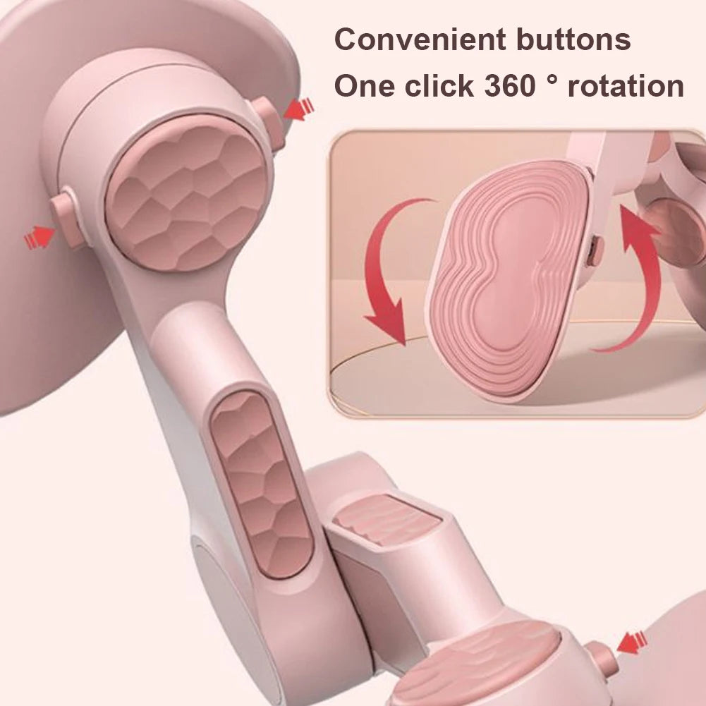 مدرب كيجل غير قابل للانزلاق لتمارين الفخذ الداخلية مع عداد قابل للتعديل بزاوية 360° للنساء في المنزل