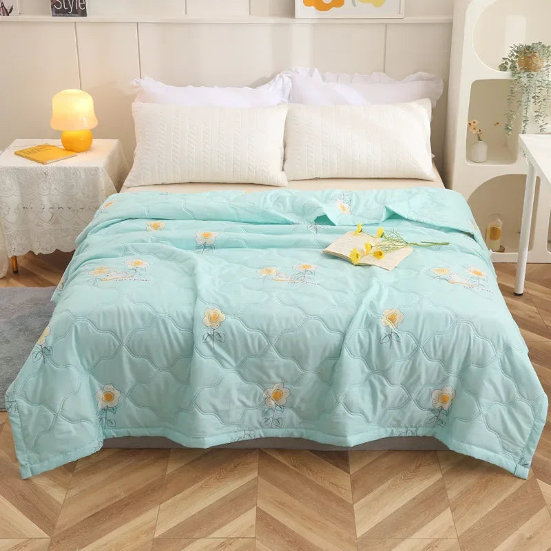 تكييف هواء لحاف الصيف غسيل لحاف قطن متجر شركة Summer Cool Quilt هدية لحاف رقيق