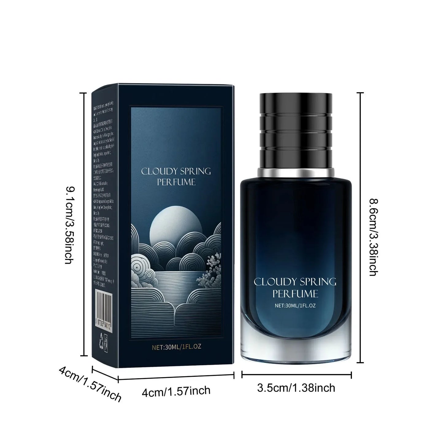 Men'S Dating Business Perfume Natural And Fresh, Low-Key And Light Fr-Agrance, Long-Lasting Fra-Grance For Men 30ml