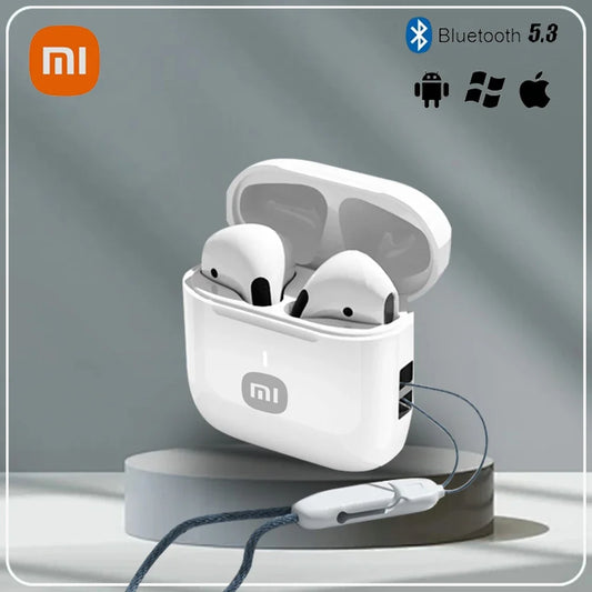 سماعات أذن لاسلكية حقيقية XIAOMI AP05 بجودة صوت HIFI ستيريو وبلوتوث 5.3 مع ميكروفون لأجهزة أندرويد وآي أو إس