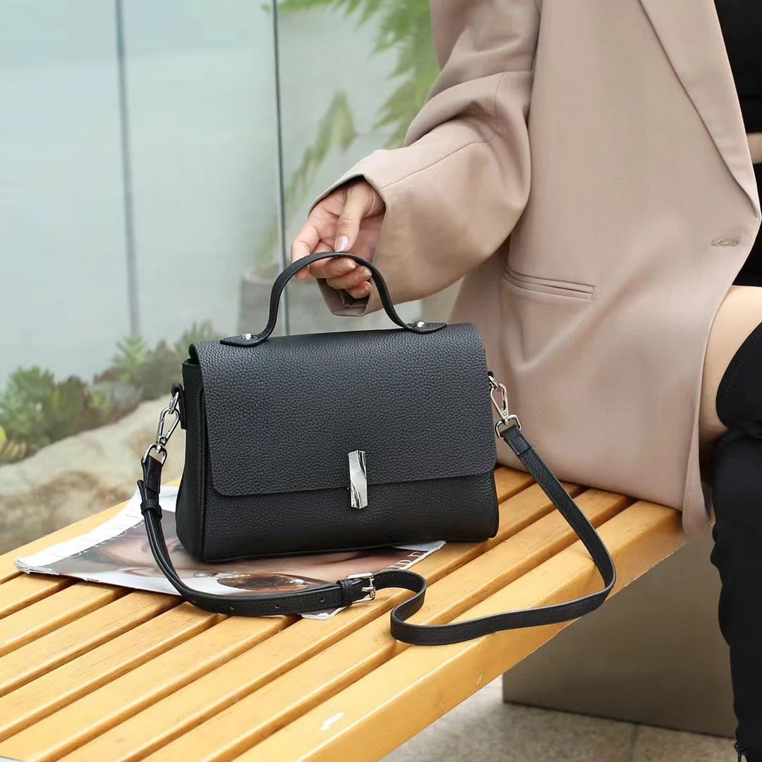 حقيبة جلدية نسائية جديدة، حقيبة كتف أنيقة، حقيبة_crossbody رباعية الشكل لمناسبات الحفلات، حقيبة للنساء والفتيات