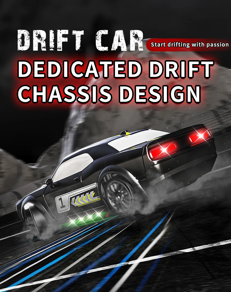 سيارة سباق عن بعد KF27 للأطفال 1:20 4WD 2.4G بسرعة عالية سيارات كهربائية لل drift هدية مميزة للأطفال