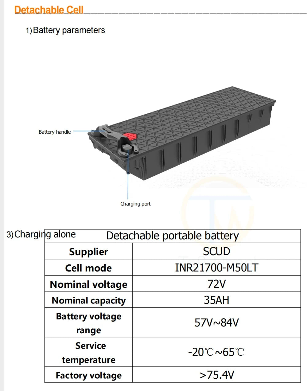 سكوتر كهربائي قابل للطي Kaabo Wolf King GTR بقوة 4000 واط، بطارية محمولة 72V 35Ah، فرامل هيدروليكية كاملة، ومقاوم للماء