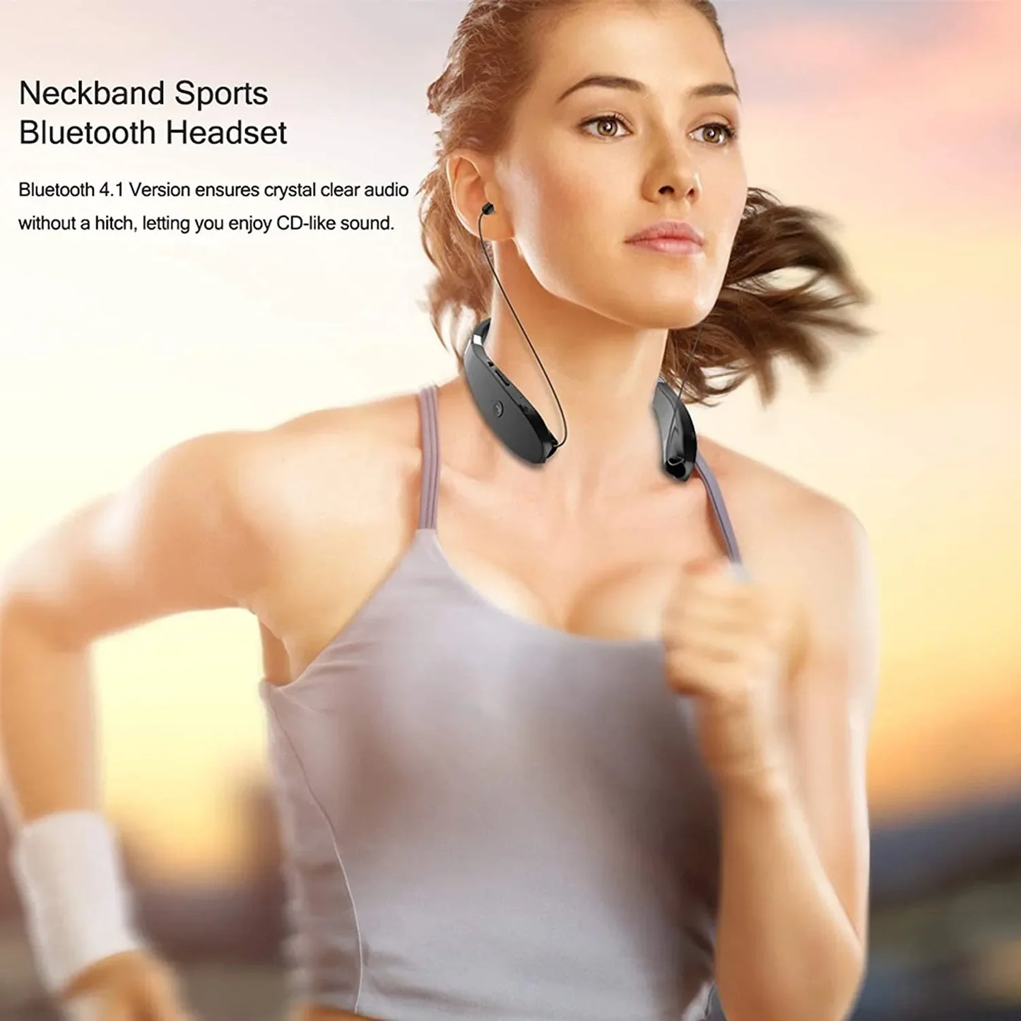 سماعة Xiaomi Neckband SX-991 اللاسلكية بتقنية بلوتوث قابلة للطي مع خاصية إلغاء الضوضاء وصوت ستيريو عالي الجودة