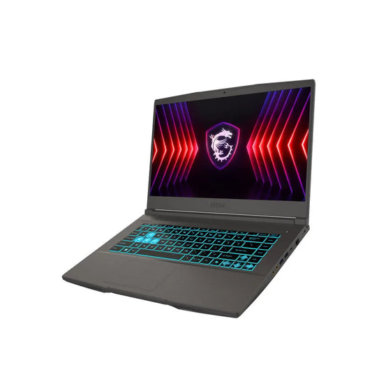 لابتوب ألعاب MSI Thin 15 2024 بشاشة 15.6 بوصة 2.5K QHD 165Hz مع معالج i5-13420H وذاكرة 16GB وقرص SSD بسعة 512GB وبطاقة RTX4050