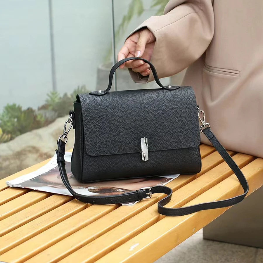 حقيبة جلدية نسائية جديدة، حقيبة كتف أنيقة، حقيبة_crossbody رباعية الشكل لمناسبات الحفلات، حقيبة للنساء والفتيات